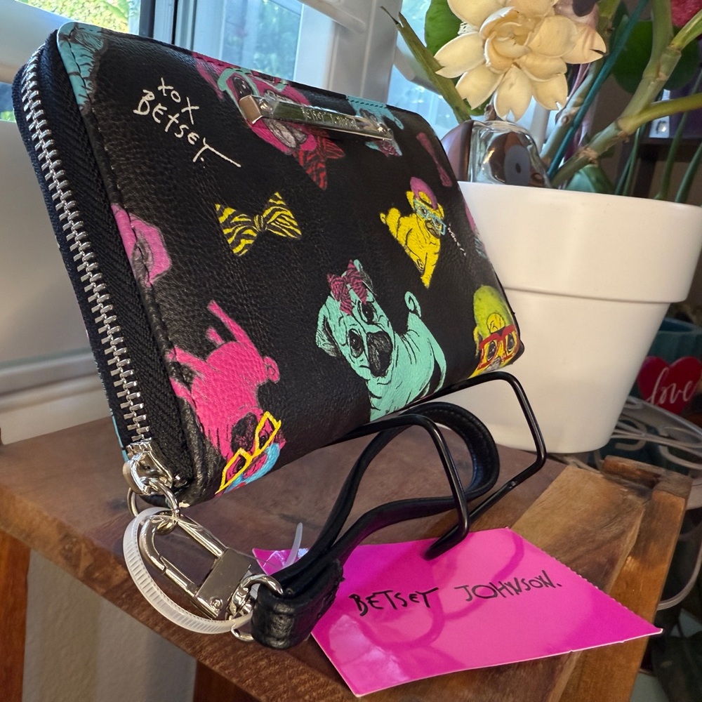 Wristlet Wallet with Cute Dog Designs — Betsey Johnson - Picture 17 of 17